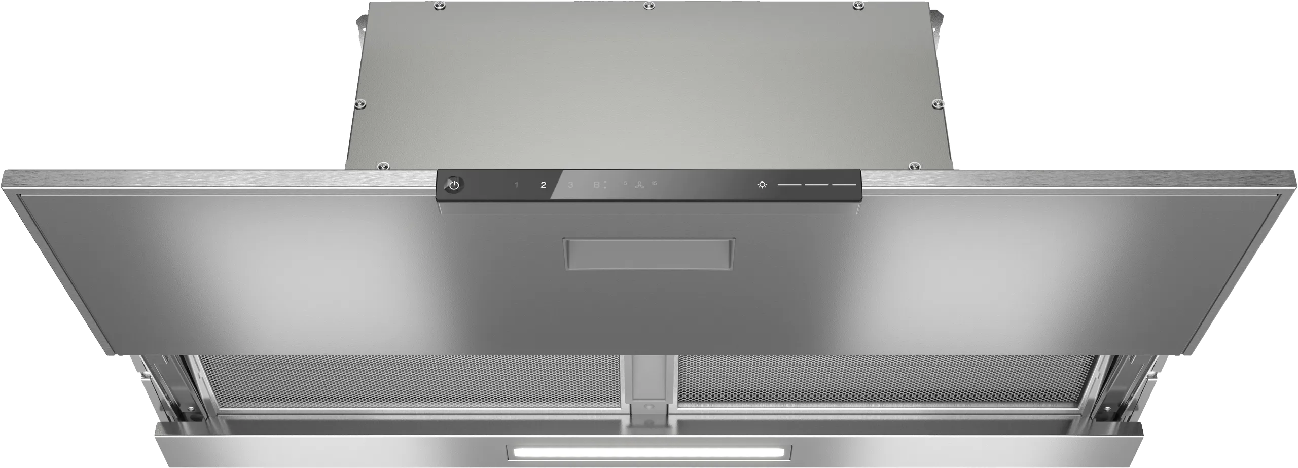 Miele DAS8930SS Das 8930 - Built-In Ventilation Hood With Intuitive Smartcontrol White Controls For Use In Narrow Upper Cabinets Ventilation Range Hoods high suction kitchen exhaust hood