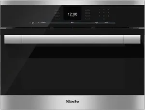 Miele DGC65001 Dgc 6500-1 Steam Oven With Full-Fledged Oven Function And Xl Cavity Combines Two Cooking Techniques - Steam And Convection. Single Wall Ovens electric wall oven with convection
