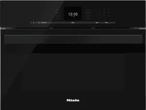 Miele DGC66001 Black- Steam Oven With Full-Fledged Oven Function And Xl Cavity Combines Two Cooking Techniques - Steam And Convection. Single Wall Ovens electric wall oven with convection