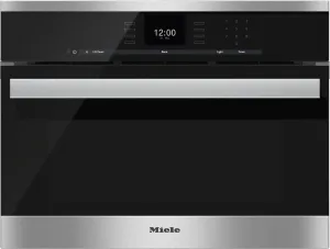 Miele DGC66001 Dgc 6600-1 Steam Oven With Full-Fledged Oven Function And Xl Cavity Combines Two Cooking Techniques - Steam And Convection. Single Wall Ovens electric wall oven with convection