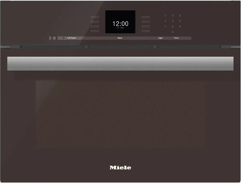 Miele DGC66001BW Dgc 6600-1 Steam Oven With Full-Fledged Oven Function And Xl Cavity Combines Two Cooking Techniques - Steam And Convection.- Truffle Brown Single Wall Ovens electric wall oven with convection