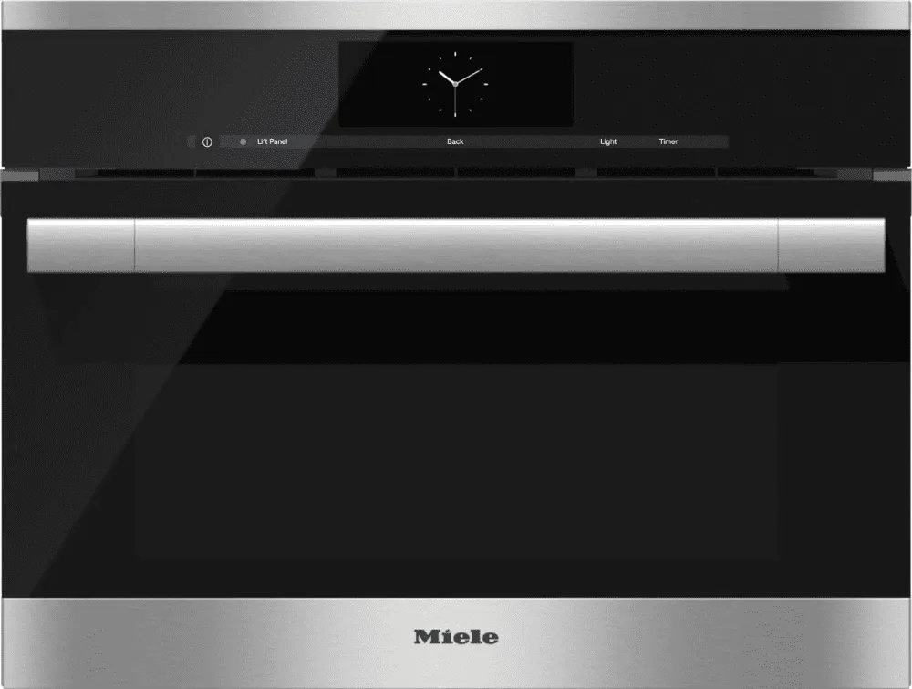 Miele DGC67001 Stainless Steel - Steam Oven With Full-Fledged Oven Function And Xl Cavity Combines Two Cooking Techniques - Steam And Convection. Single Wall Ovens electric wall oven with convection