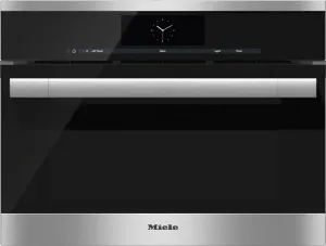 Miele DGC67051 Dgc 6705-1 Steam Oven With Full-Fledged Oven Function And Xl Cavity - The Miele All-Rounder With Mains Water Connection For Discerning Cooks. Single Wall Ovens electric wall oven with convection