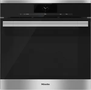 Miele DGC6765 Stainless Steel Steam Oven With Full-Fledged Oven Function And Xxl Cavity - The Miele All-Rounder With Water (Plumbed) Connection For Discerning Cooks. Single Wall Ovens electric wall oven with convection