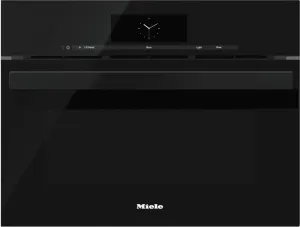 Miele DGC68001 Black - Steam Oven With Full-Fledged Oven Function And Xl Cavity Combines Two Cooking Techniques - Steam And Convection. Single Wall Ovens electric wall oven with convection