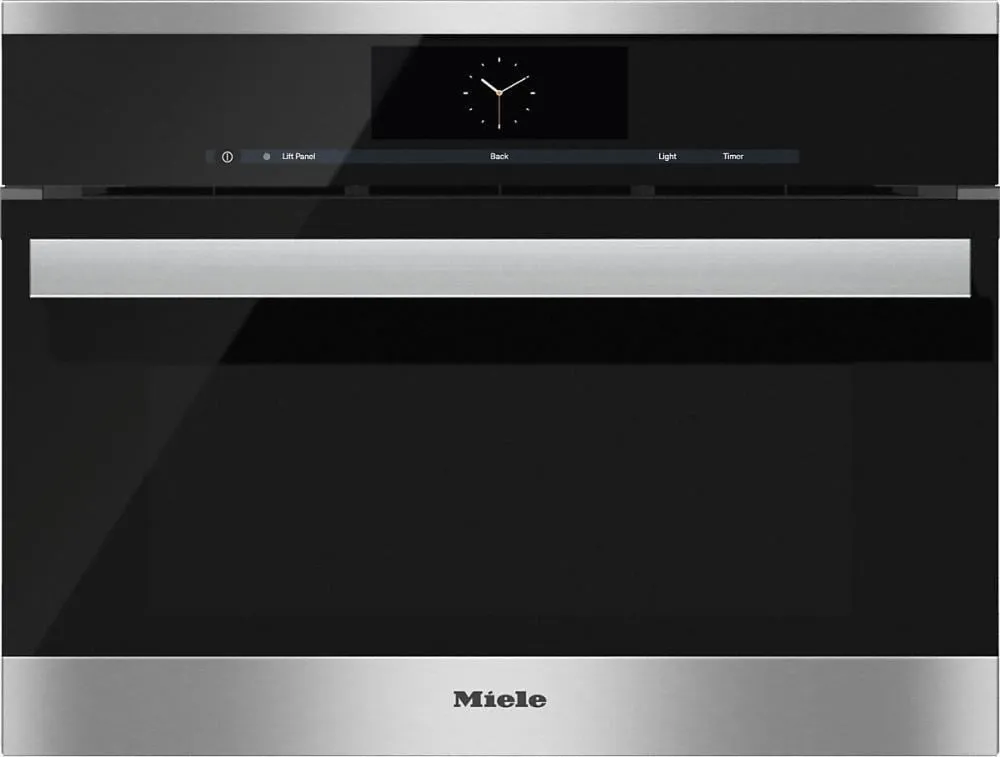 Miele DGC68001 Dgc 6800-1 Steam Oven With Full-Fledged Oven Function And Xl Cavity Combines Two Cooking Techniques - Steam And Convection. Single Wall Ovens electric wall oven with convection