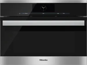 Miele DGC68001 Dgc 6800-1 Steam Oven With Full-Fledged Oven Function And Xl Cavity Combines Two Cooking Techniques - Steam And Convection. Single Wall Ovens electric wall oven with convection