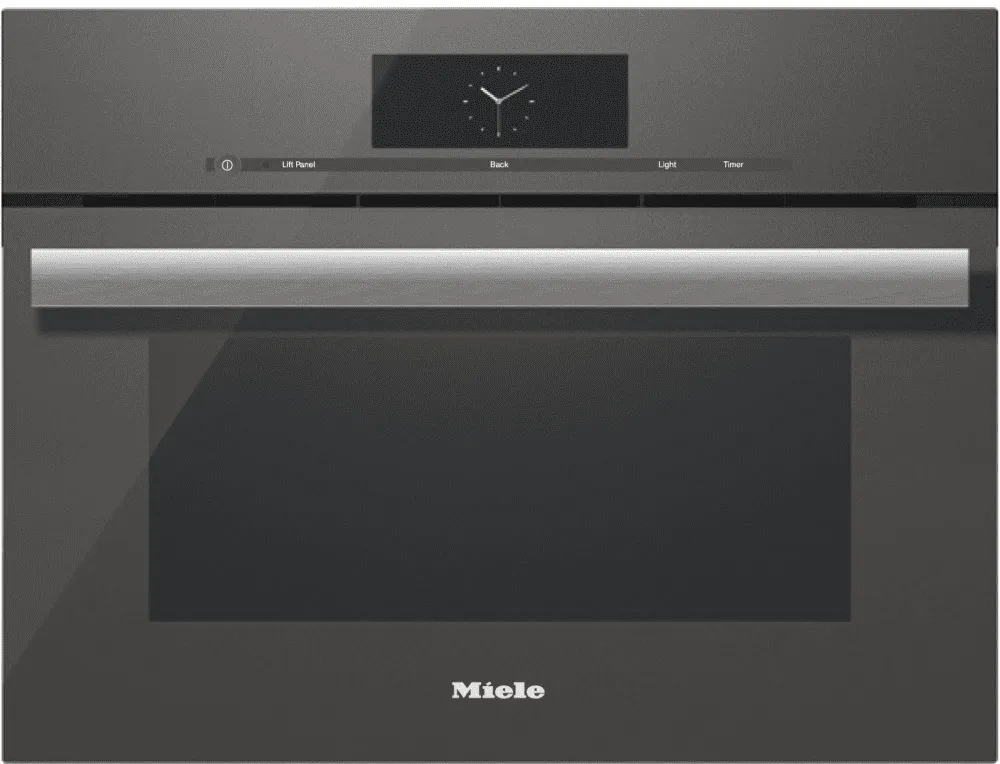 Miele DGC68001 Gray - Steam Oven With Full-Fledged Oven Function And Xl Cavity Combines Two Cooking Techniques - Steam And Convection. Single Wall Ovens electric wall oven with convection