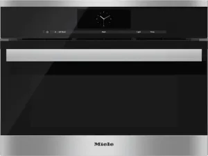 Miele DGC68001 Stainless Steel- Steam Oven With Full-Fledged Oven Function And Xl Cavity Combines Two Cooking Techniques - Steam And Convection. Single Wall Ovens electric wall oven with convection