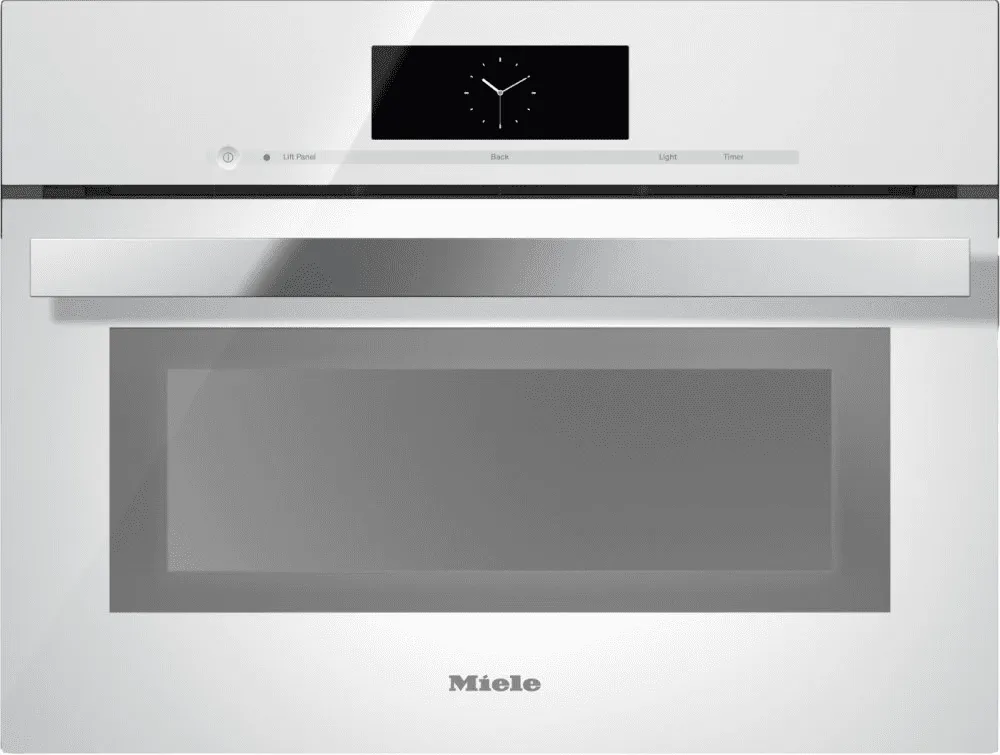 Miele DGC68001 White - Steam Oven With Full-Fledged Oven Function And Xl Cavity Combines Two Cooking Techniques - Steam And Convection. Single Wall Ovens electric wall oven with convection