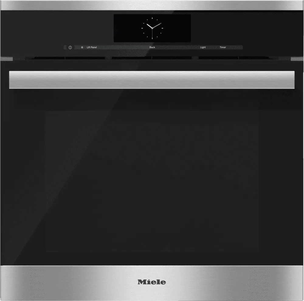 Miele DGC6860AM Stainless Steel - Steam Oven With Full-Fledged Oven Function And Xxl Cavity Combines Two Cooking Techniques - Steam And Convection. Wall Ovens oven with smart temperature control