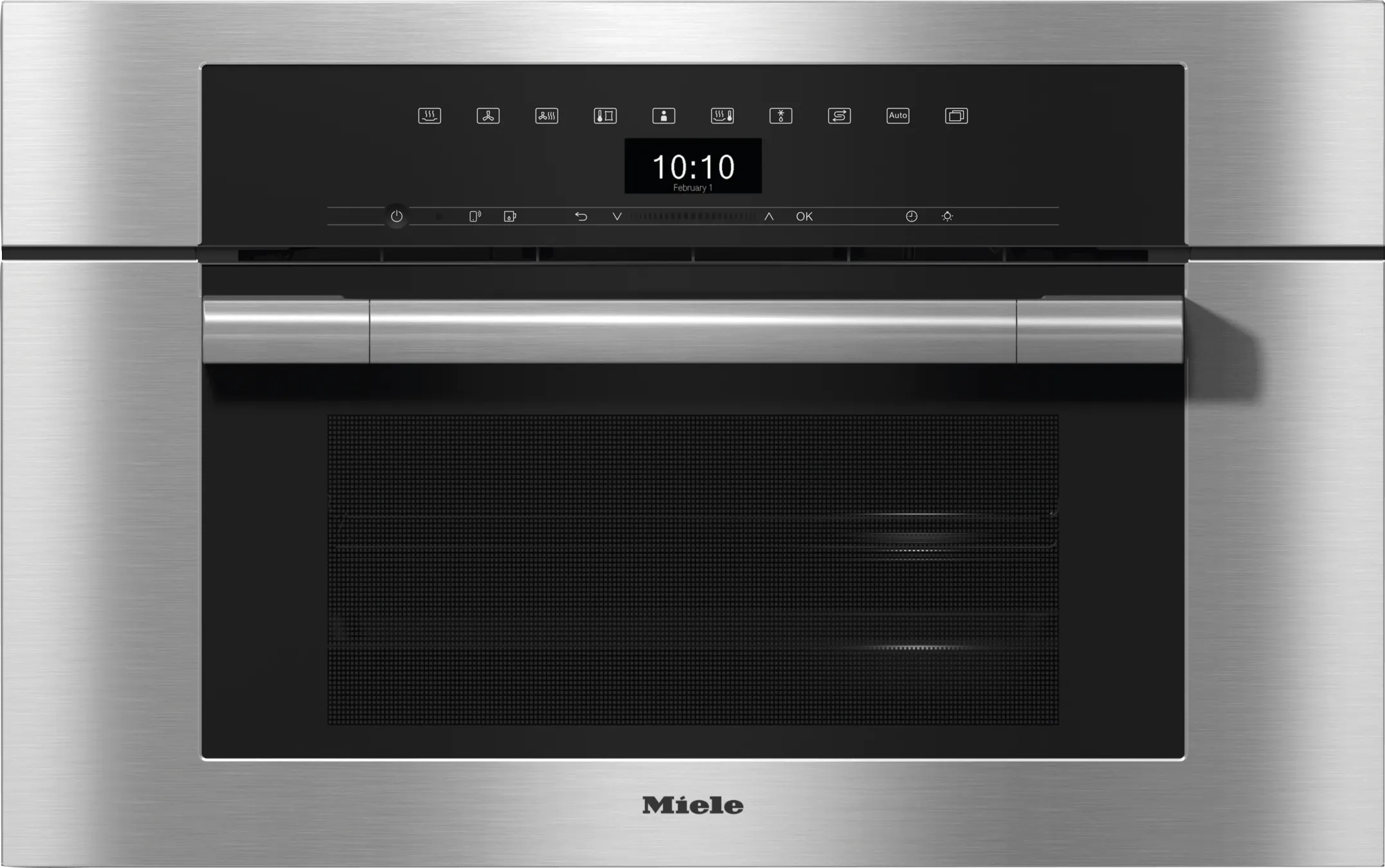 Miele DGC7370CTS Dgc 7370 - 30" Compact Combi-Steam Oven Xl For Steam Cooking, Baking, Roasting With Networking   Brilliantlight. Single Wall Ovens single oven with self-cleaning feature