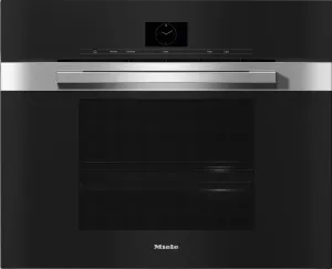 Miele DGC7680 STAINLESS STEEL 30" Combi-Steam Oven Xxl For Steam Cooking, Baking, Roasting With Roast Probe   Menu Cooking. Single Wall Ovens single oven with self-cleaning feature