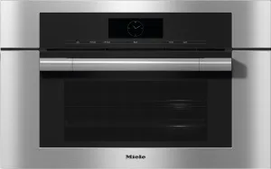 Miele DGC7775CTS Dgc 7775 - 30" Compact Combi-Steam Oven Xl With Directwater Plus For Steam Cooking, Baking, Roasting With Roast Probe   Menu Cooking. Wall Ovens convection wall oven with steam assist