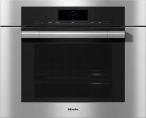 Miele DGC7785  STAINLESS STEEL 30" Combi-Steam Oven Xxl With Directwater Plus For Steam Cooking, Baking, Roasting With Roast Probe   Menu Cooking. Single Wall Ovens single oven with self-cleaning feature