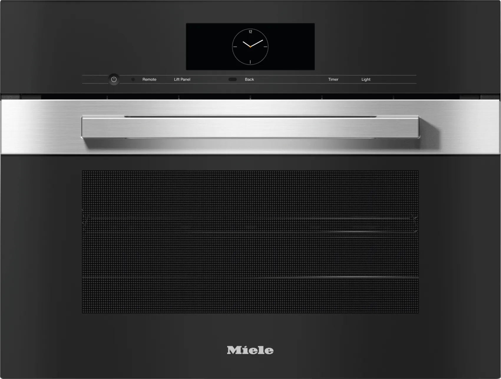 Miele DGC7840CTS Dgc 7840 Am - 24" Compact Combi-Steam Oven Xl For Steam Cooking, Baking, Roasting With Roast Probe   Menu Cooking. Single Wall Ovens single oven with self-cleaning feature