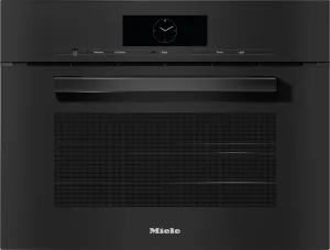 Miele DGC7840OB Dgc 7840 Am - 24" Compact Combi-Steam Oven Xl For Steam Cooking, Baking, Roasting With Roast Probe   Menu Cooking. Single Wall Ovens single oven with self-cleaning feature