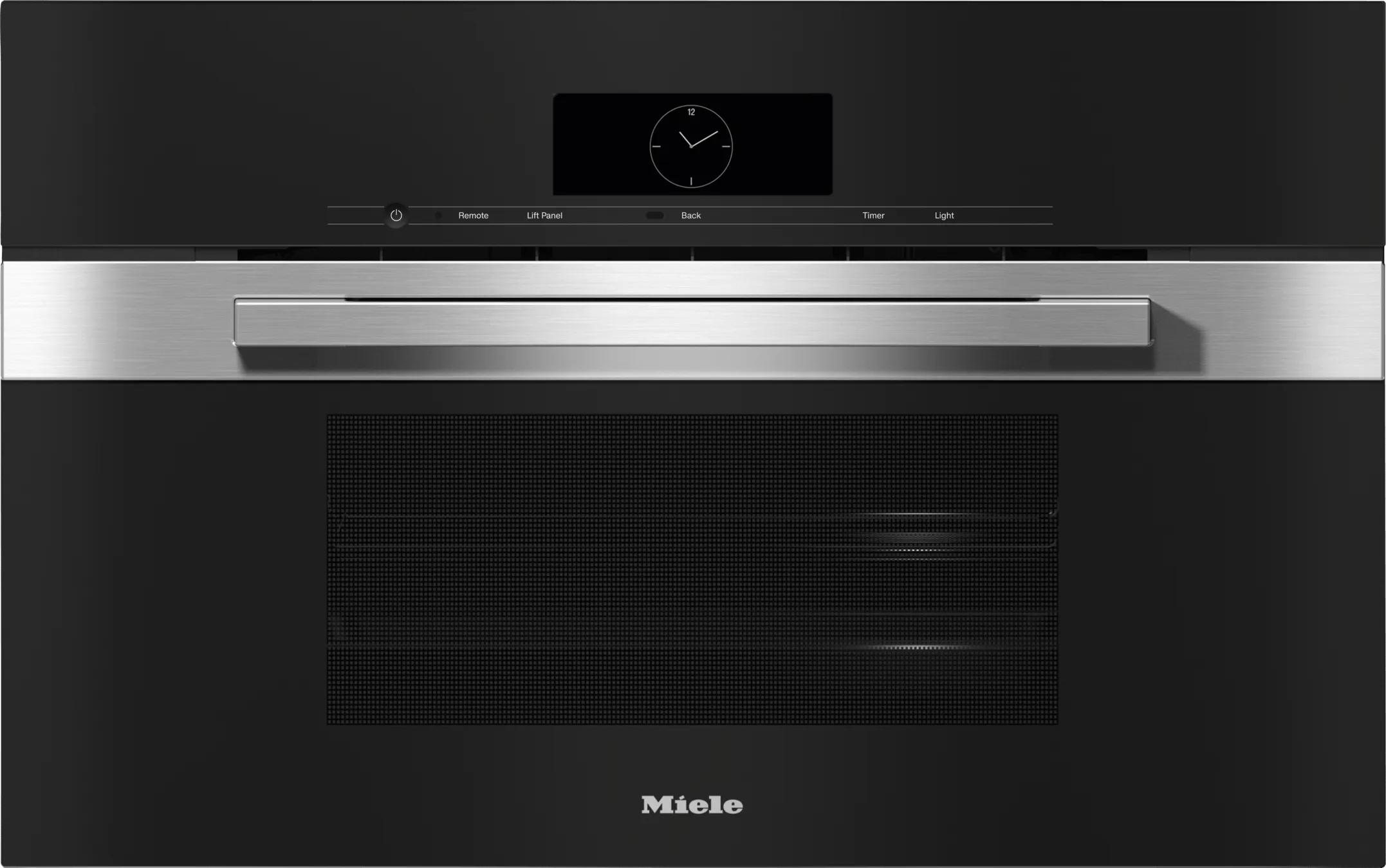 Miele DGC7870 STAINLESS STEEL   30" Compact Combi-Steam Oven Xl For Steam Cooking, Baking, Roasting With Roast Probe   Menu Cooking. Single Wall Ovens single oven with self-cleaning feature