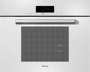 Miele DGC7880BW Dgc 7880 - 30" Combi-Steam Oven Xxl For Steam Cooking, Baking, Roasting With Roast Probe   Menu Cooking. Single Wall Ovens single oven with self-cleaning feature