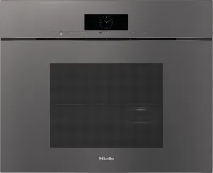 Miele DGC7880X GREY   30" Handleless Combi-Steam Oven Xxl For Steam Cooking, Baking, Roasting With Roast Probe   Menu Cooking. Single Wall Ovens single oven with self-cleaning feature
