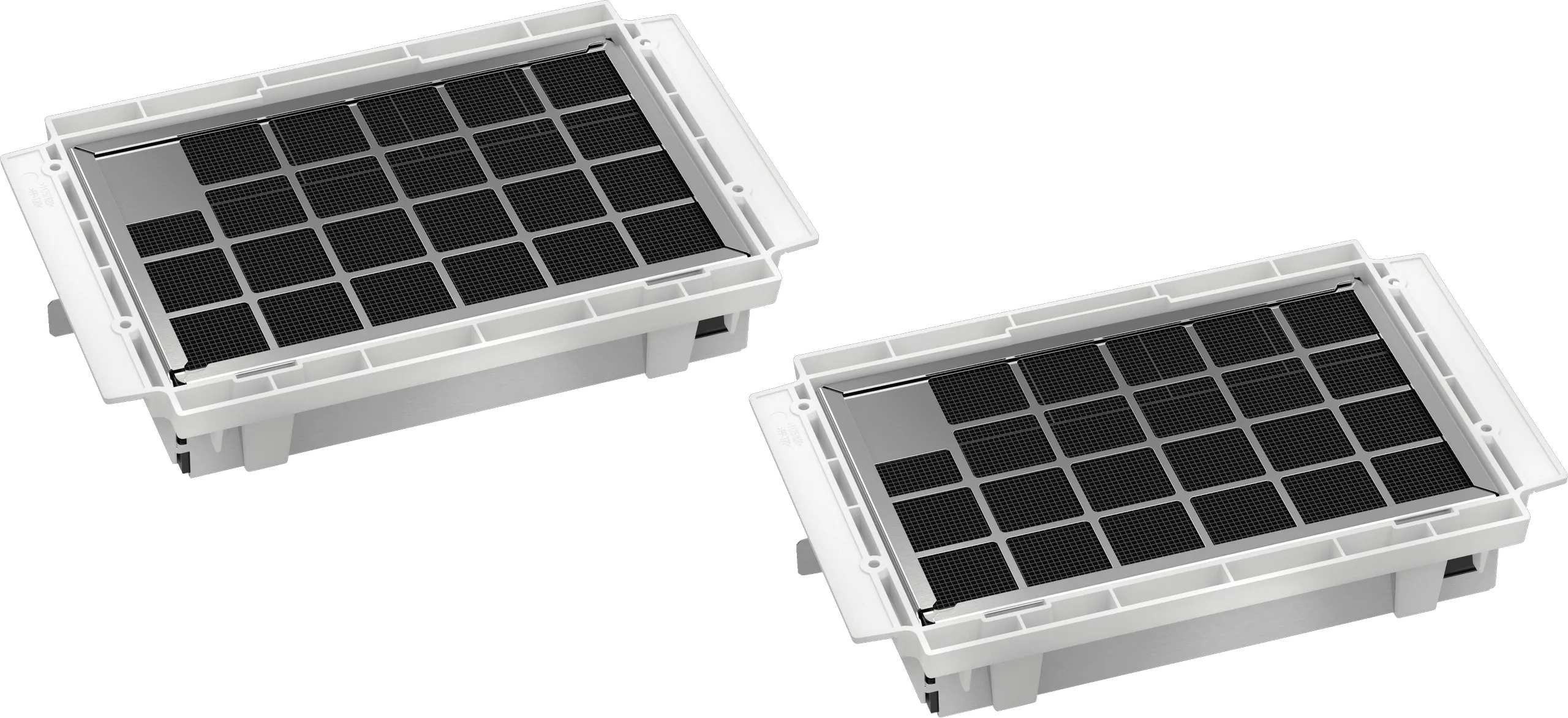 Miele DKFS31R Reactivatable Longlife Airclean Charcoal Filter - For Miele Das 2X20, Das 4X20, And Das 4X30 Recirculation Hoods. Hood Accessories LED light kits for hoods