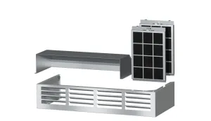 Miele DRUU30 Druu 30 - Air Recirculation Kit Kit For Converting A Range Hood To Recirculation Mode. Hood Accessories universal vent hood kits