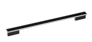 Miele DS6808VITROOBSW Ds 6808 Vitro Obsw - Decor Set - An Elegant Handle With Glass Inlay For Your Personal Style. Range Accessories heavy duty range knobs