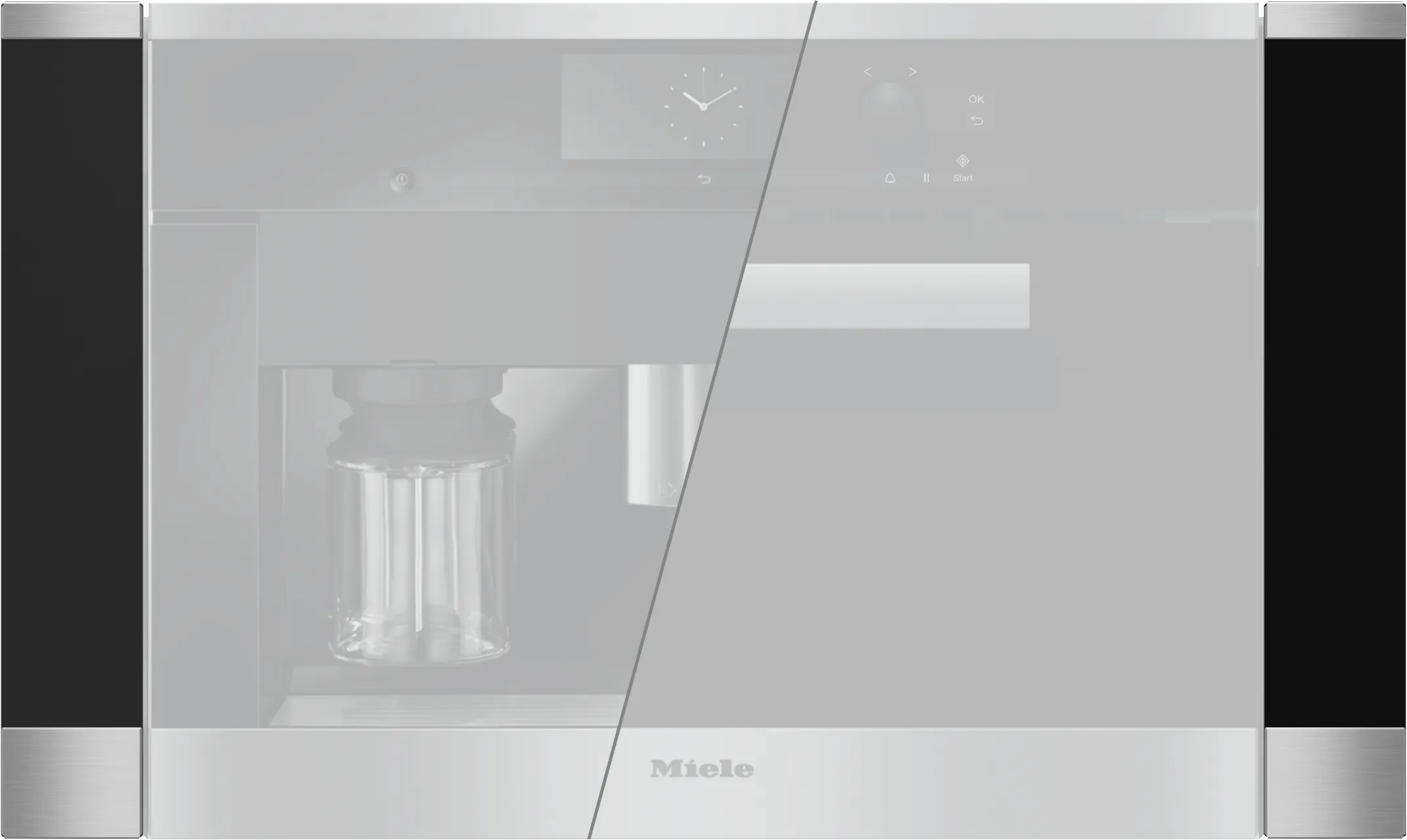 Miele EBA6808MC9767500 Eba 6808 Mc - Trim Kit For 30" Niche For Installation Of A Coffee Machine/Microwave Oven With 24" Width X 18" Height Microwave Accessories microwave mounting hardware kit