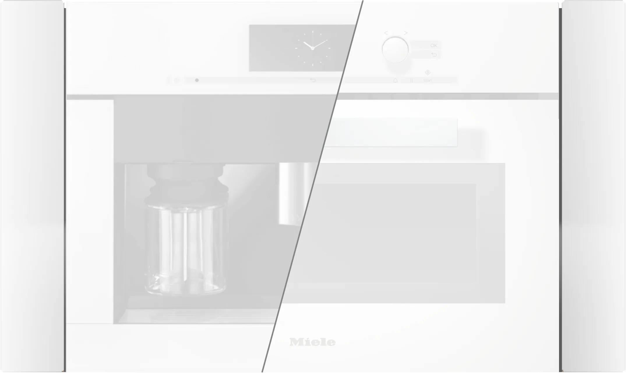 Miele EBA6808MC9767530 Eba 6808 Mc - Trim Kit For 30" Niche For Installation Of A Coffee Machine/Microwave Oven With 24" Width X 18" Height Microwave Accessories microwave mounting hardware kit