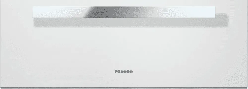 Miele ESW6880 White 30 Inch Warming Drawer With 10 13/16 Inch Front Panel Height With The Low Temperature Cooking Function - Much More Than A Warming Drawer. Warming Drawers built-in food warming drawer for kitchen