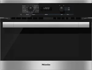 Miele H6100BM H 6100 Bm 24 Inch Speed Oven With Electronic Clock/Timer And Combination Modes For Quick, Perfect Results. Microwave Ovens large capacity kitchen microwave