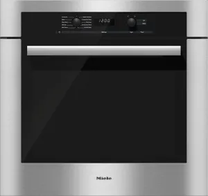 Miele H6180BP H 6180 Bp 30 Inch Convection Oven With Self Clean For Easy Cleaning. Single Wall Ovens electric wall oven with convection