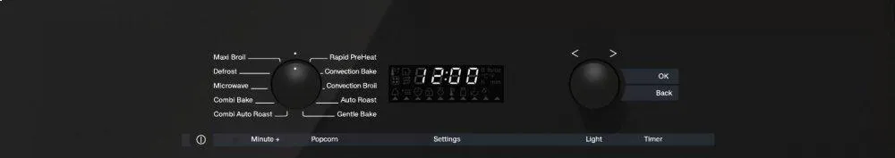 Miele H6200BMAMOBSIDIANBLACK H 6200 Bm Am - 24 Inch Speed Oven With Electronic Clock/Timer And Combination Modes For Quick, Perfect Results.