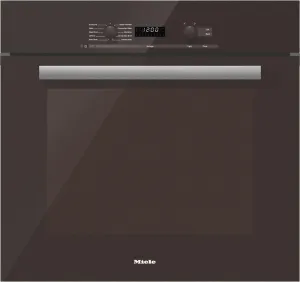 Miele H6280BPBW H 6280 Bp 30 Inch Convection Oven With Self Clean For Easy Cleaning.- Truffle Brown Single Wall Ovens electric wall oven with convection
