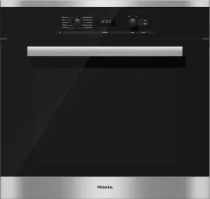 Miele H6281BP H 6281 Bp 30 Inch Convection Oven With Self Clean For Easy Cleaning. Single Wall Ovens electric wall oven with convection