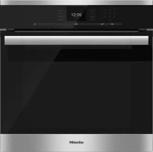 Miele H6560B H 6560 B Am 24 Inch Convection Oven With Airclean Catalyzer And Roast Probe For Precise Cooking. Single Wall Ovens electric wall oven with convection