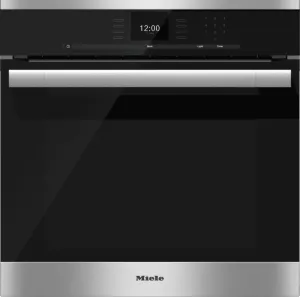 Miele H6560BAM STAINLESS STEEL H 6560 B Am - 24 Inch Convection Oven With Perfectclean For Very Easy Cleaning At An Attractive Entry Level Price. Single Wall Ovens single oven with self-cleaning feature