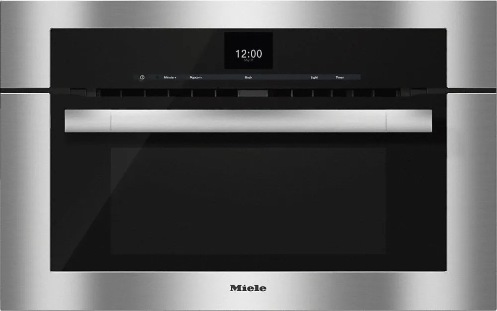 Miele H6570BM H 6570 Bm 30 Inch Speed Oven With Combi-Modes And Roast Probe For Precise-Temperature Cooking. Microwave Ovens large capacity kitchen microwave
