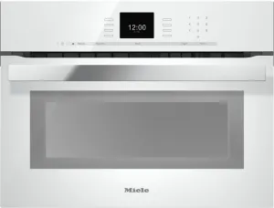 Miele H6600BM White - 24 Inch Speed Oven With Combi-Modes And Roast Probe For Precise-Temperature Cooking. Microwave Ovens large capacity kitchen microwave
