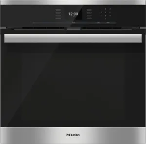 Miele H6660BPAMCLEANTOUCHSTEEL H 6660 Bp Am - 24 Inch Convection Oven With Airclean Catalyzer And Roast Probe For Precise Cooking. Built In Microwaves best built-in microwave deals