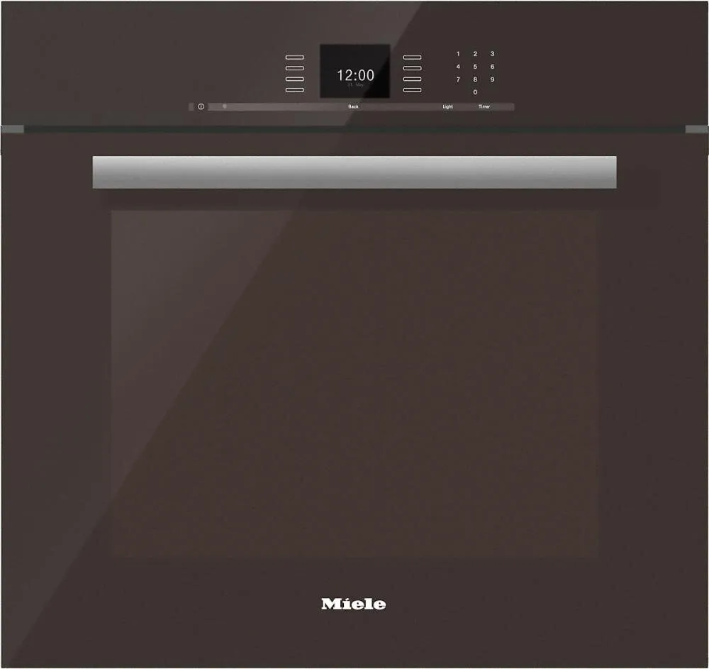 Miele H6680BPBW H 6680 Bp 30 Inch Convection Oven With Touch Controls And Masterchef Programs For Perfect Results.- Truffle Brown Single Wall Ovens electric wall oven with convection