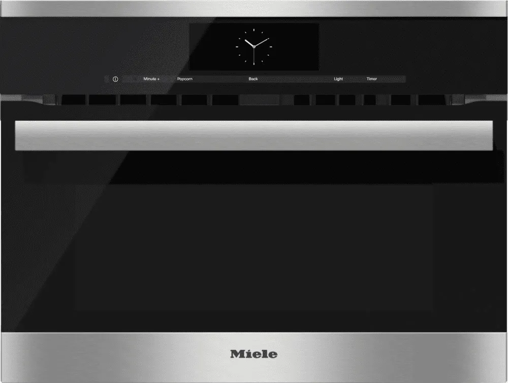 Miele H6800BM Stainless Steel- 24 Inch Speed Oven The All-Rounder That Fulfils Every Desire. Single Wall Ovens electric wall oven with convection