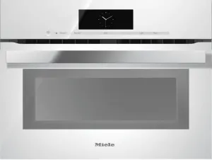 Miele H6800BM White- 24 Inch Speed Oven The All-Rounder That Fulfils Every Desire. Single Wall Ovens electric wall oven with convection