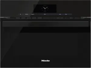 Miele H6800BMBK H 6800 Bm 24 Inch Speed Oven The All-Rounder That Fulfils Every Desire.- Obsidian Black Microwave Ovens large capacity kitchen microwave