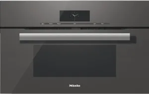 Miele H6870BM  Gray- 30 Inch Speed Oven The All-Rounder That Fulfils Every Desire. Single Wall Ovens electric wall oven with convection