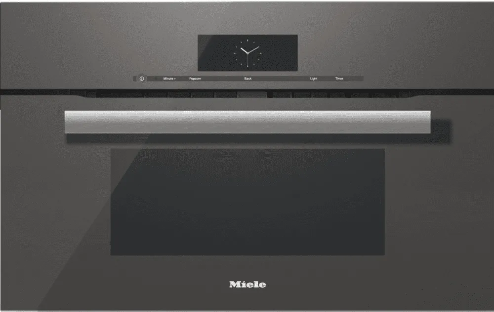 Miele H6870BM  Gray- 30 Inch Speed Oven The All-Rounder That Fulfils Every Desire. Single Wall Ovens electric wall oven with convection
