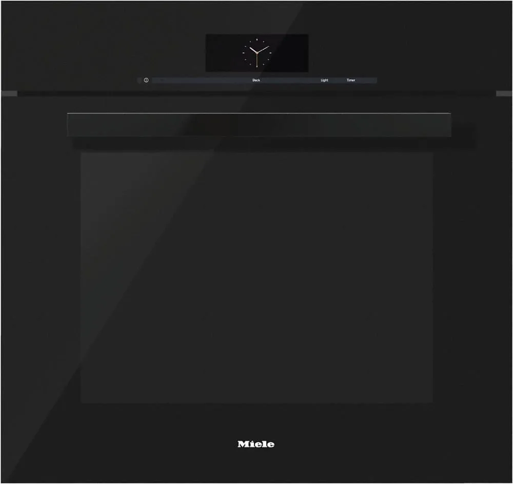Miele H68802BPBK H 6880-2 Bp 30 Inch Convection Oven - The Multi-Talented Miele For The Highest Demands.- Obsidian Black Single Wall Ovens electric wall oven with convection