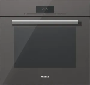Miele H68802BPGY H 6880-2 Bp 30 Inch Convection Oven - The Multi-Talented Miele For The Highest Demands.- Graphite Grey Single Wall Ovens electric wall oven with convection