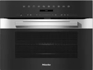 Miele H7240BMAMCLEANTOUCHSTEEL H 7240 Bm Am - 24" Compact Speed Oven In A Perfectly Combinable Design With Automatic Programs And Combi Modes. Single Wall Ovens single oven with self-cleaning feature