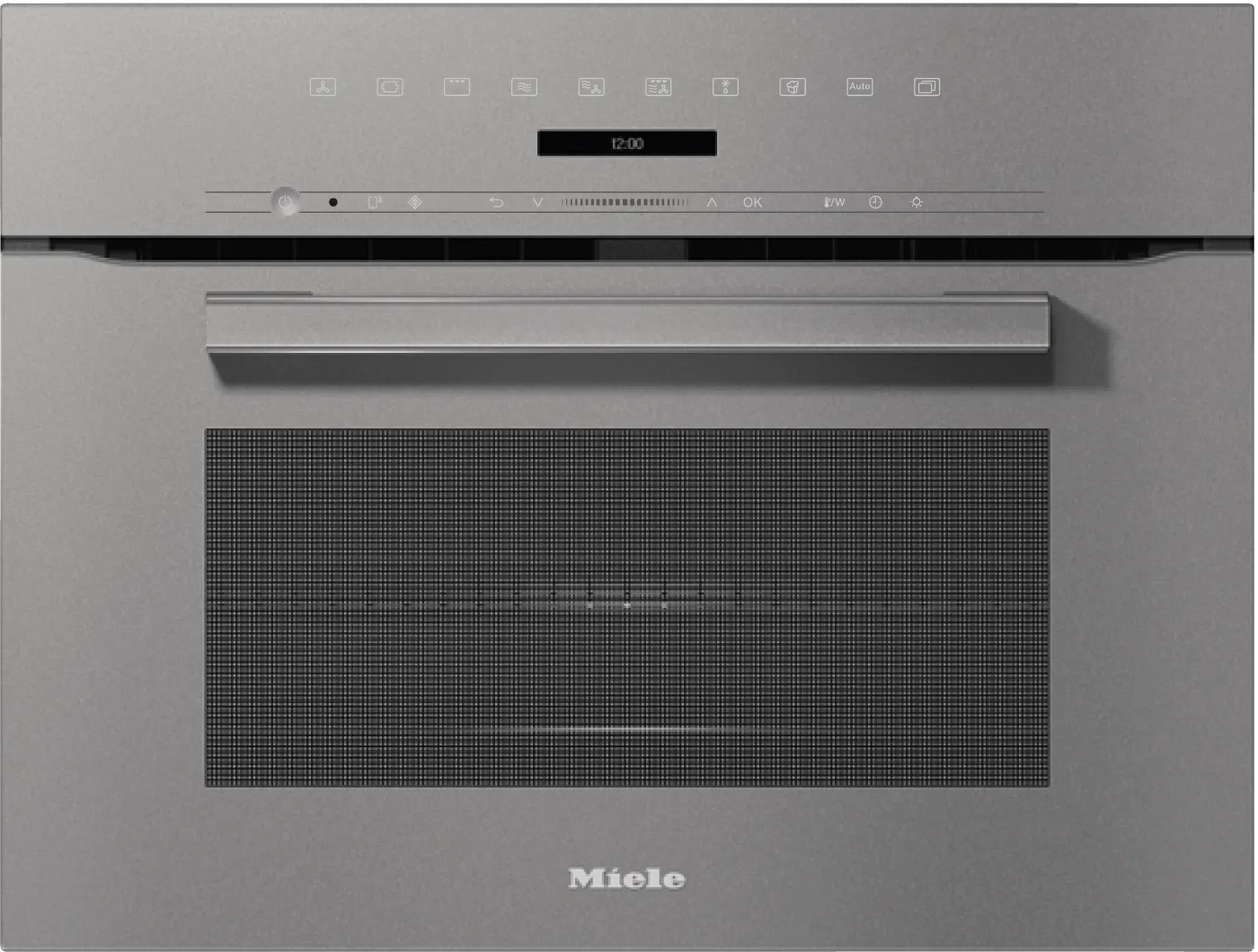 Miele H7240BMAMGRAPHITEGREY H 7240 Bm Am - 24" Compact Speed Oven In A Perfectly Combinable Design With Automatic Programs And Combi Modes. Wall Ovens oven with smart temperature control